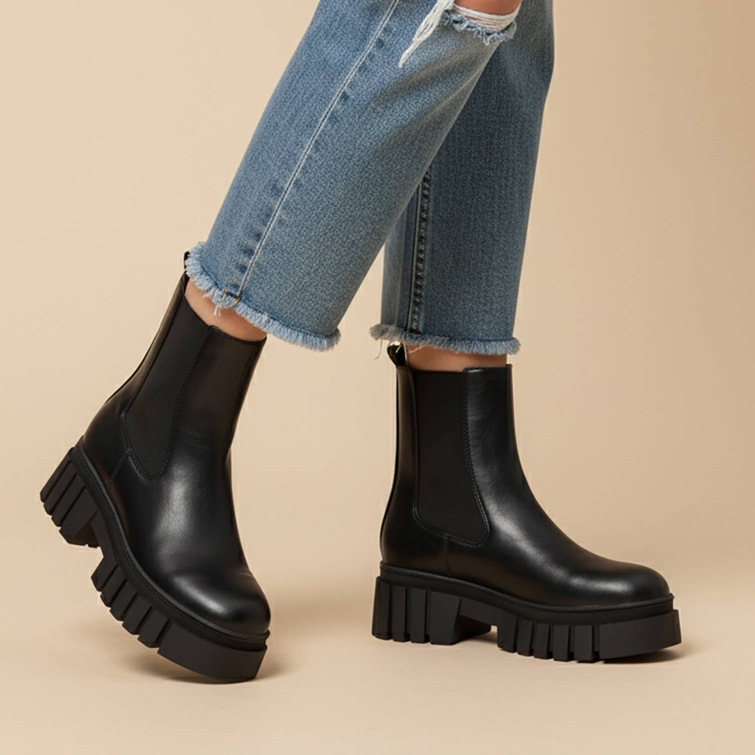 Mis Jes - Wholesale Chelsea Boots - Women's - TS-NYLA2