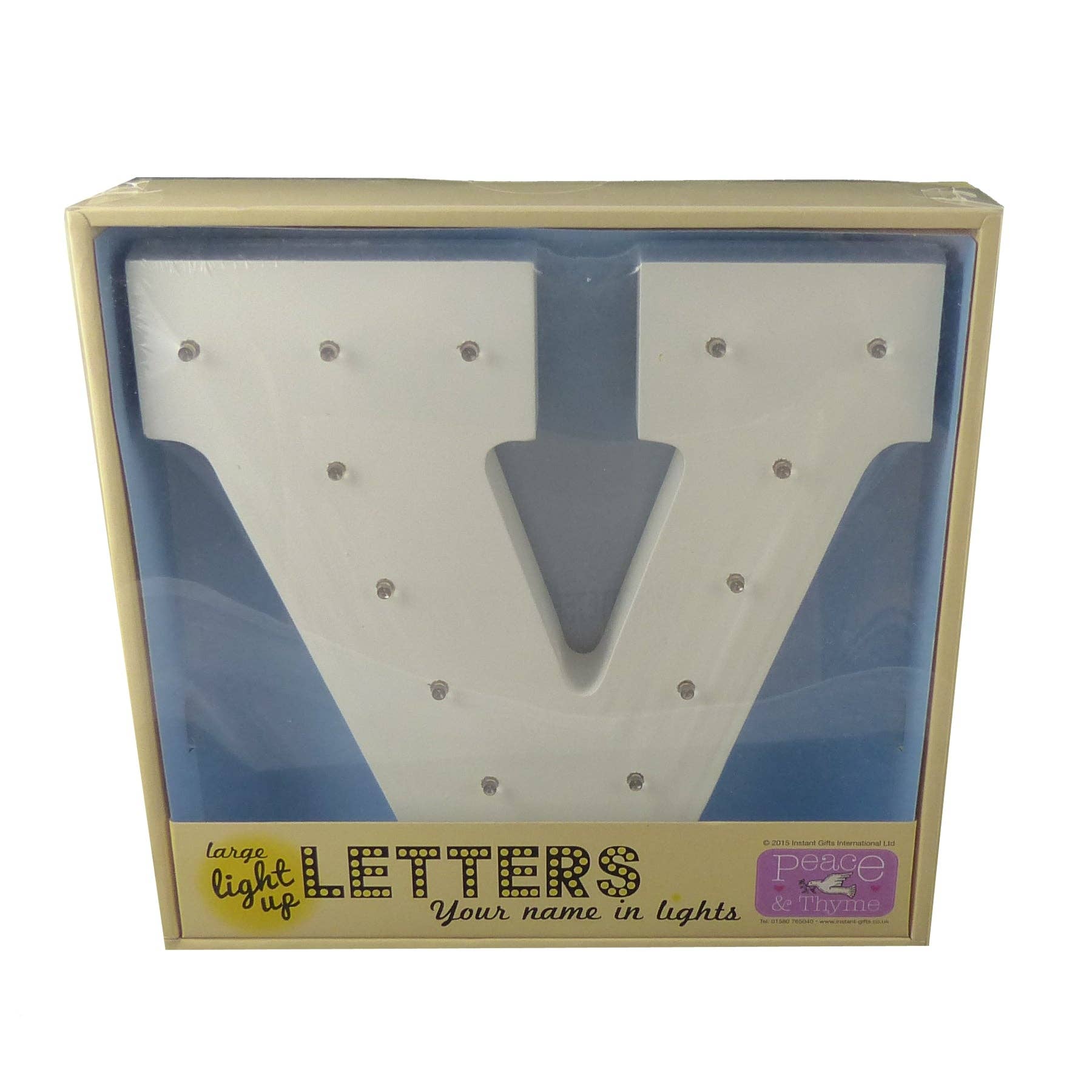 Instant Gifts International - Vente Pancarte - Grandes lettres lumineuses22