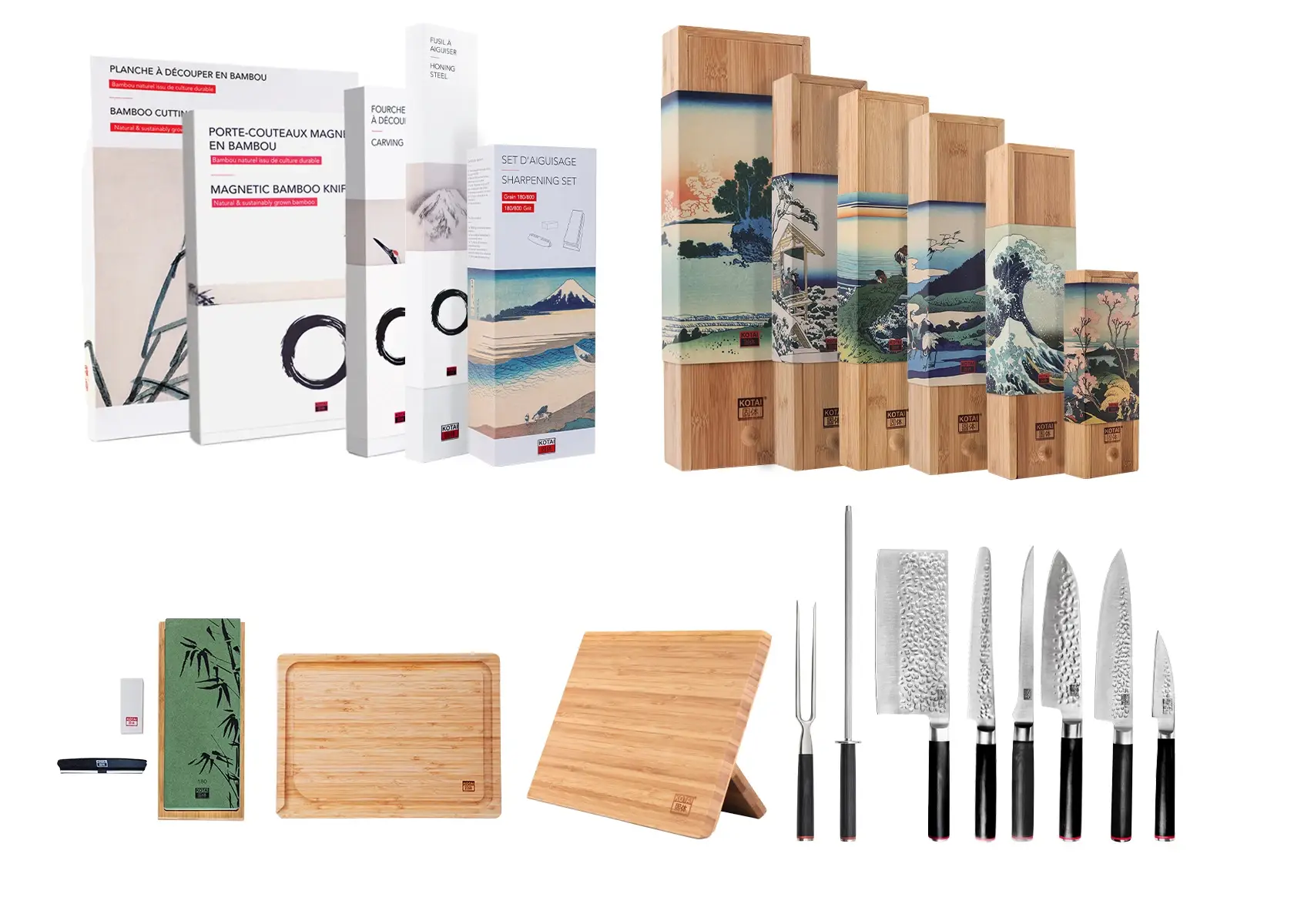 KOTAI – wholesale Knivset – Knivset - Komplett Set Deluxe Edition [C]1
