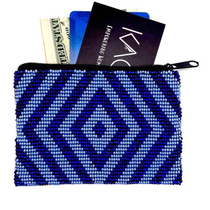 Blå diamantdragkedja för wholesale av KAQCHI