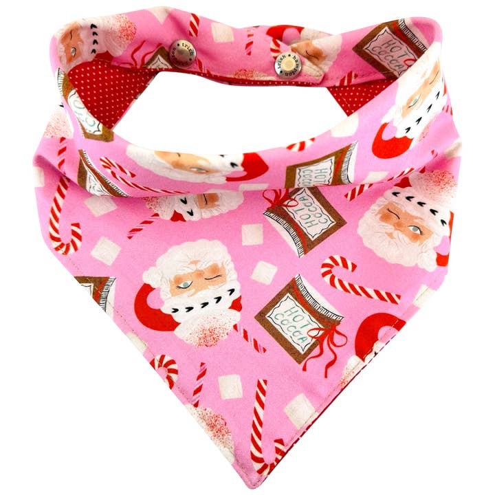 Slikstokke og kakao hundebandana - 1118 for engroshandel hos Trish Hampton
