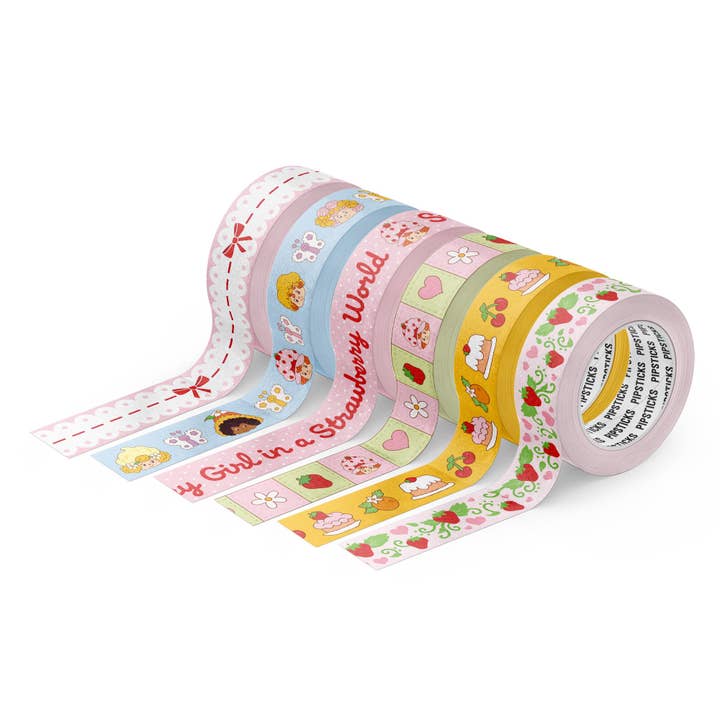 Strawberry Shortcake Sweet Delights Mega Washi Collection for wholesale by Pipsticks