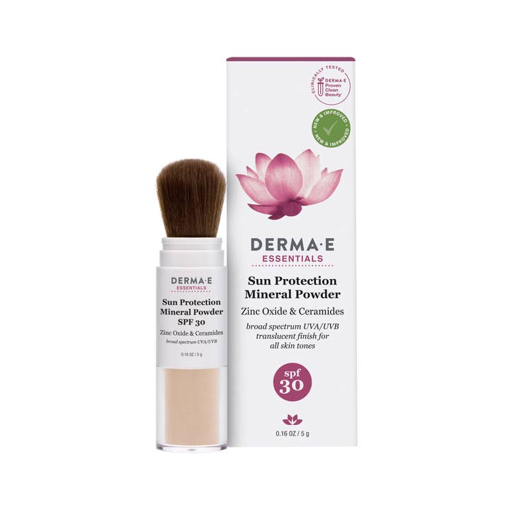 DERMA E - Wholesale Sunscreen - Sun Protection Mineral Powder SPF 30