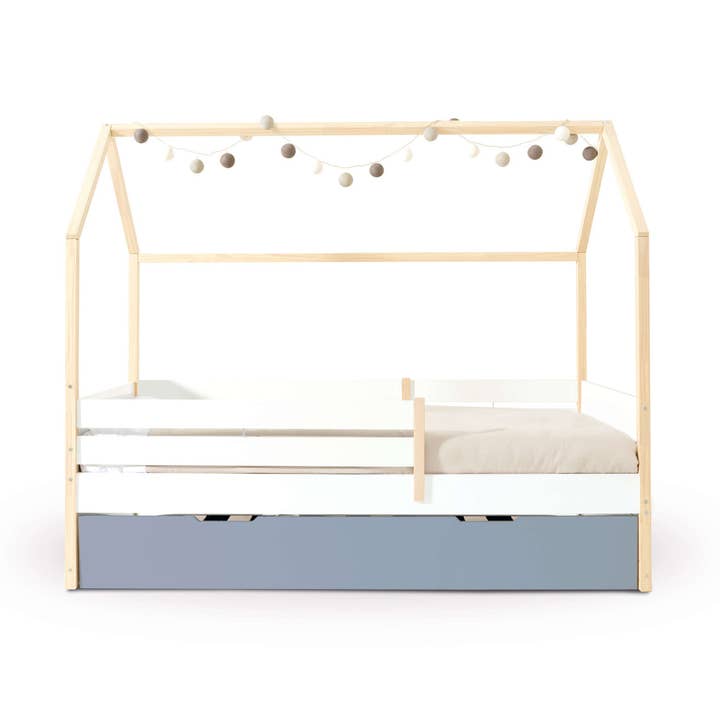 Alondra Baby - Wholesale Bed - Kids & Baby - Montessori bed 90x200 cm with drawer/trundle bed in wood · Sogni XL NB200012