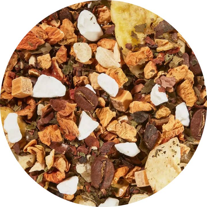 Banana Tiramisu Fruit Infusion LOW IN ACID 50g for wholesale by Papo'thé