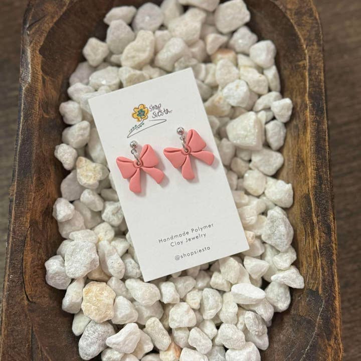 Siesta Earrings in Hot Pink Siesta Earrings in Hot Pink