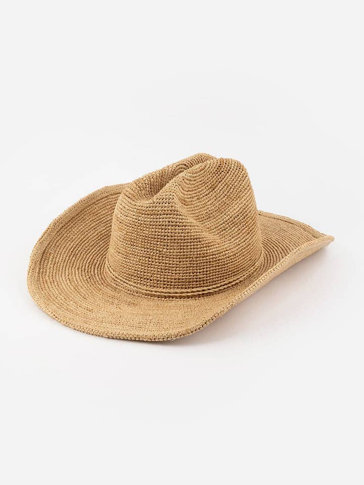 Ames Packbarer Strohcowboyhut für den Großhandel von Gigi Pip