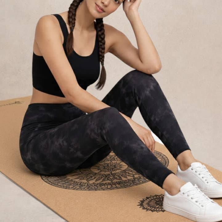 Shakti Warrior - Venta al por mayor Esterillas de yoga - Mandala Pro - Esterilla de yoga de corcho0