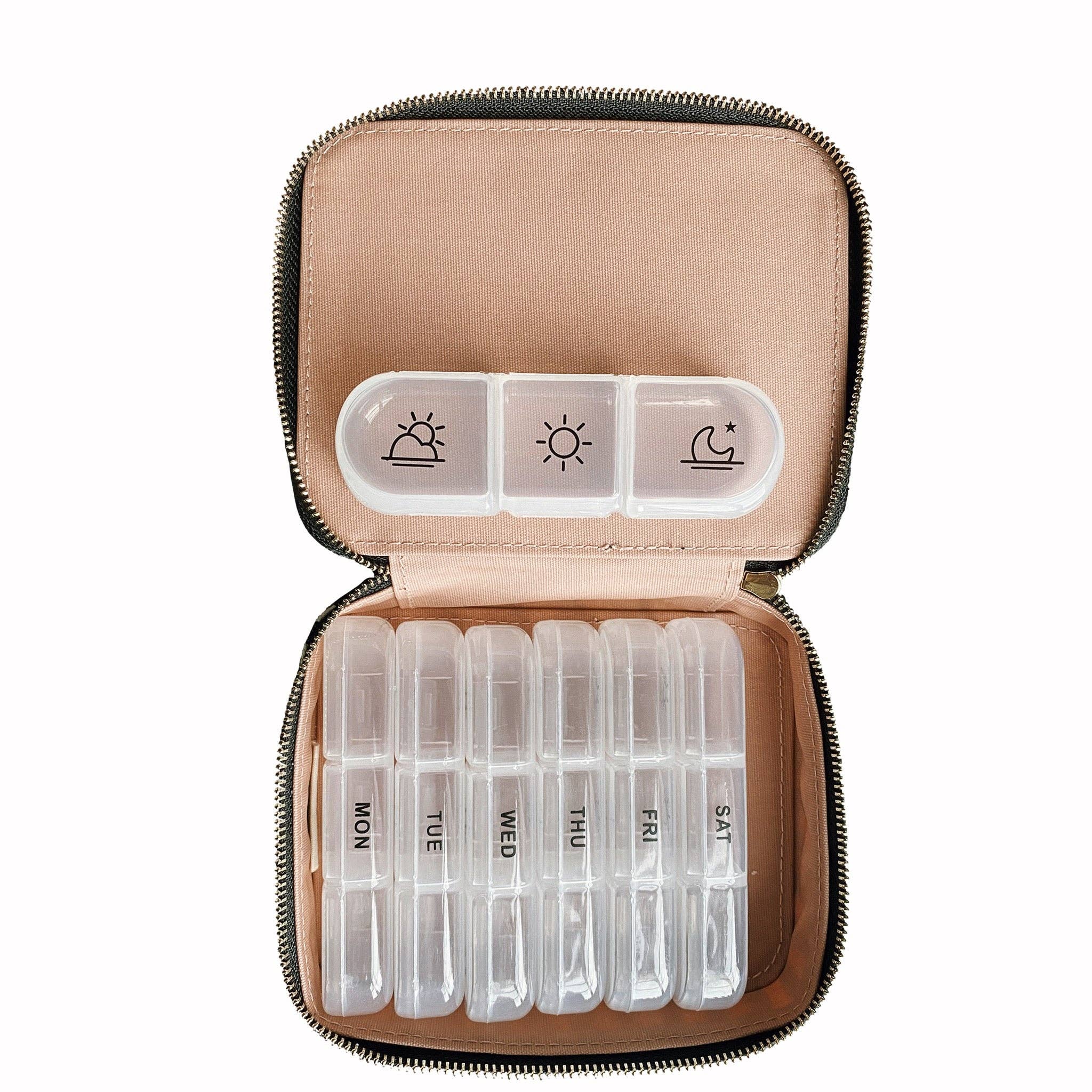 Bag-All - Wholesale Pill Organizer - Large Pill Organizing Case with Weekly Insert, Striped8
