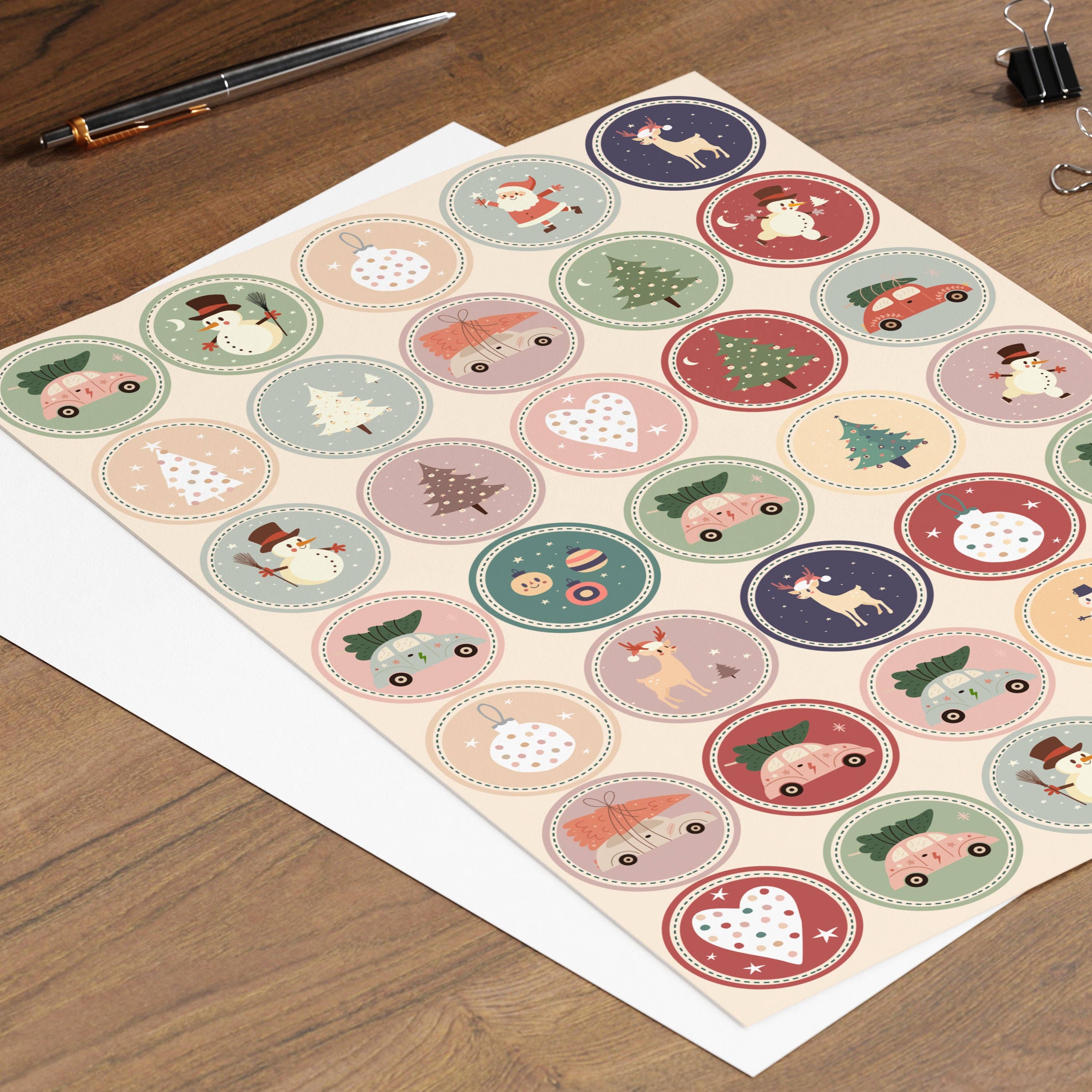 Sticker Varia - Wholesale Sticker - Sticker Sheet Best Christmas1