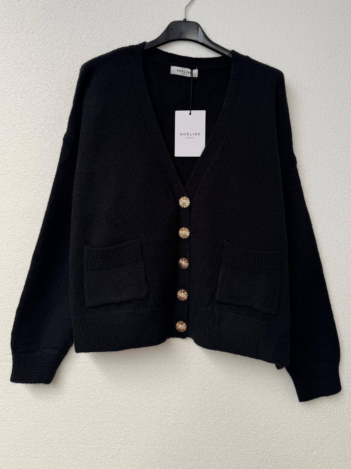 NOELINE – Cardigan - Mulher por atacado – Cardigã abotoado 260358