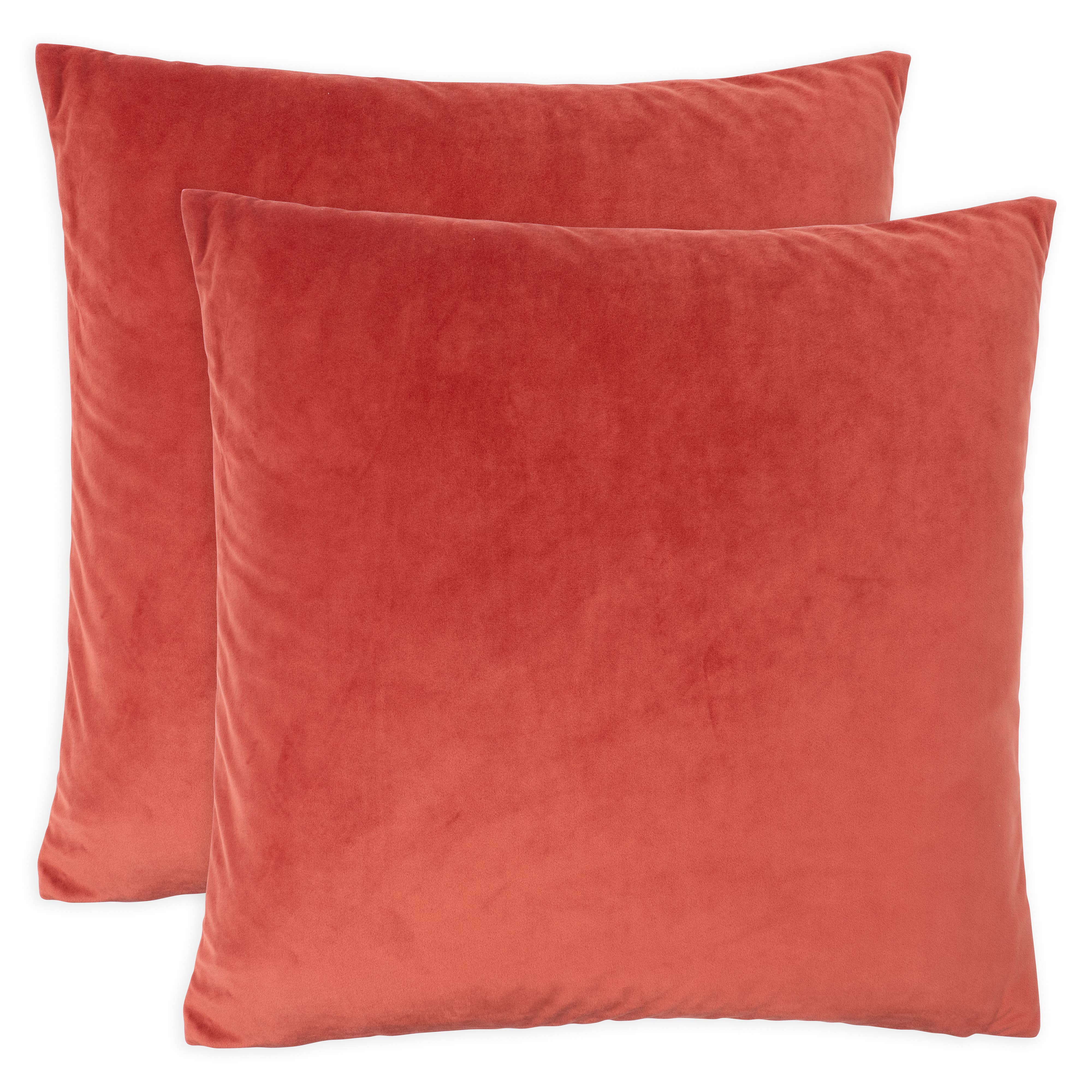 KAF Home - Wholesale Throw Pillow Cover - KAF Home Set Of 2 Velvet Pillow Covers-Various Sizes & Color6