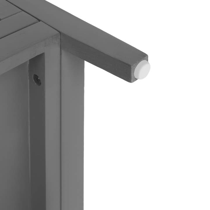 39F Inc. - Wholesale Cabinet - Gray 3-Drawer Cabinet with Natural Rattan Fronts17