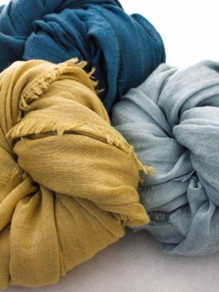 S1-006 scarf - Turquoise for wholesale by Aardwolf Jewelry