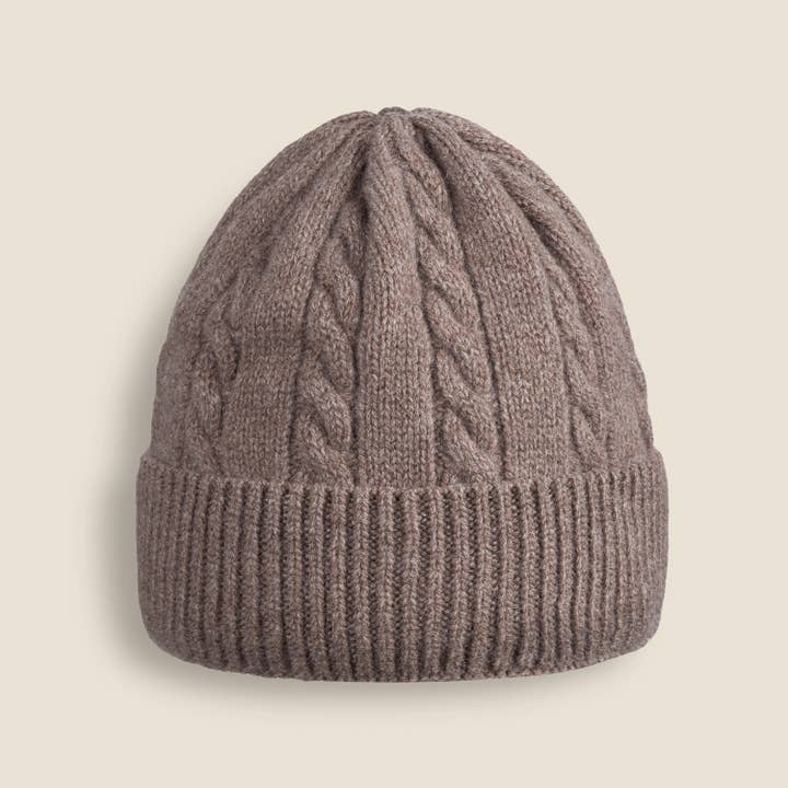 Ander - Wholesale Beanie - Women's - BELLANO Cashmere Blend Knitted Beanie 1