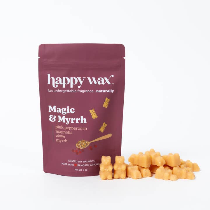 Happy Wax - Wholesale Wax melt - Magic Myrrh Wax Melts - Sample Pouch (2 oz)