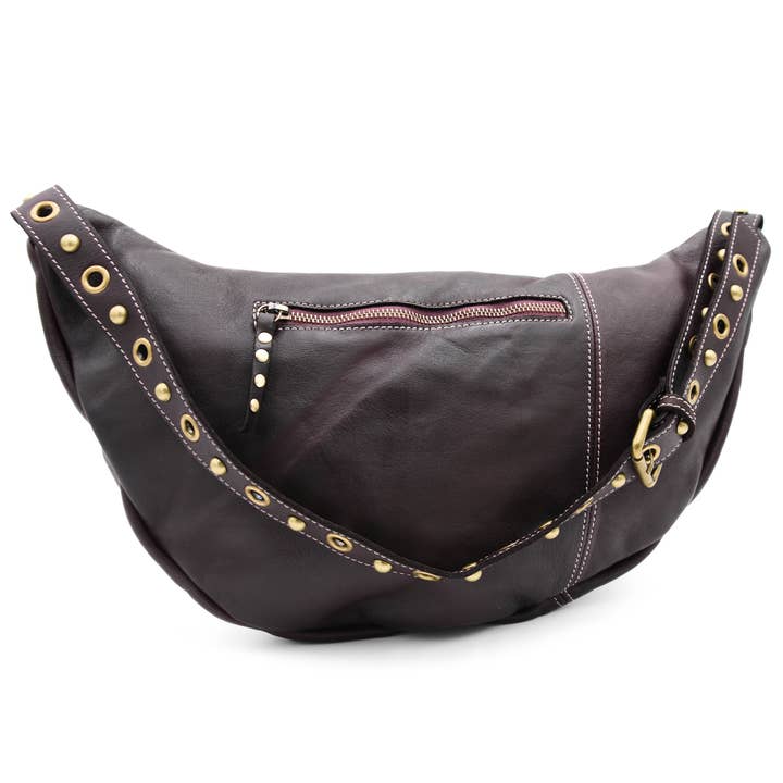 Bolsa Nova Handbags - Wholesale Crossbody Bag - Women's - Bella Large Leather Sling Bag10