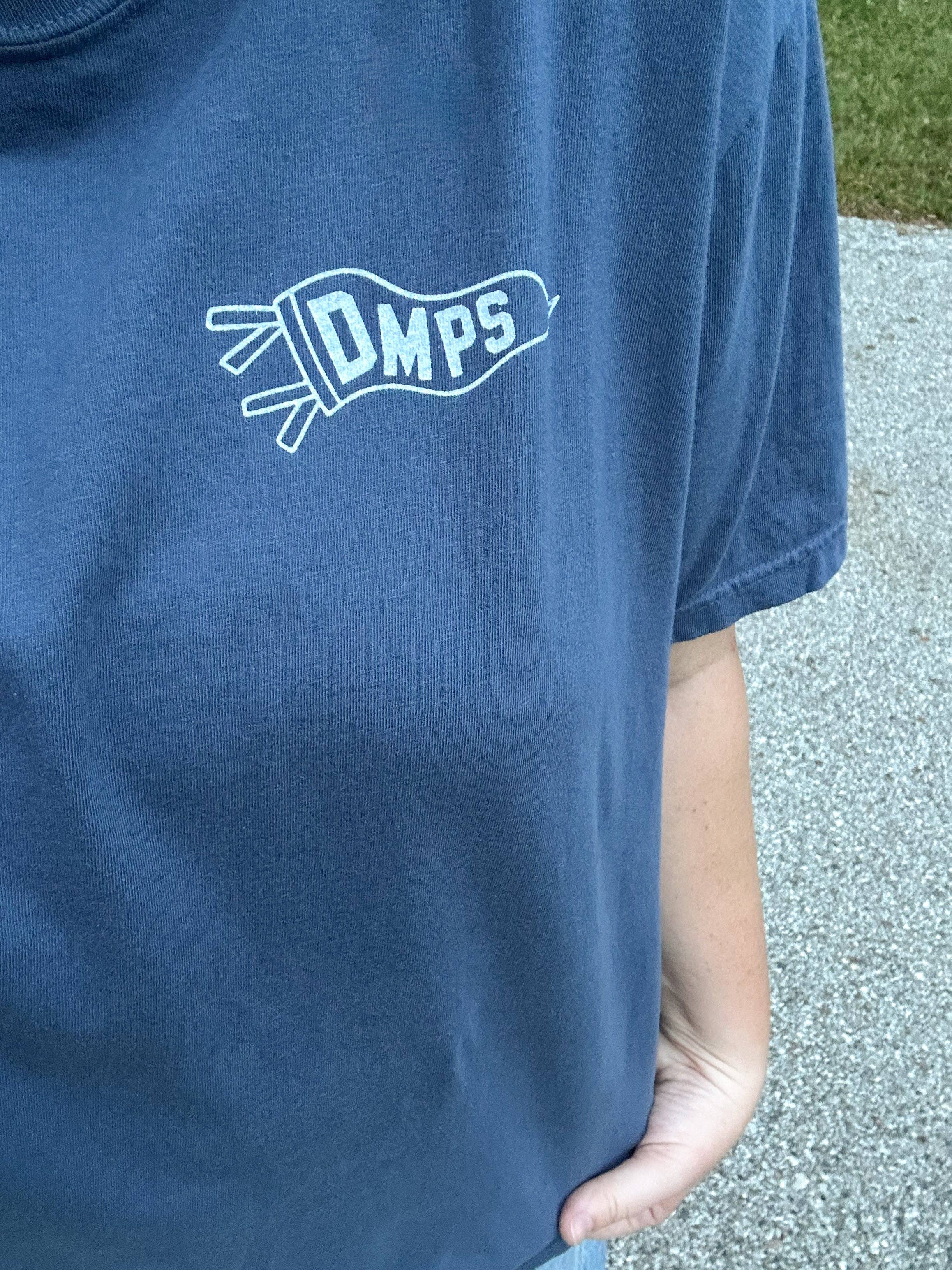 Room 1021 - Wholesale Screen Printed T-Shirt - Unisex - Des Moines Roosevelt Vintage Mascot Tee3