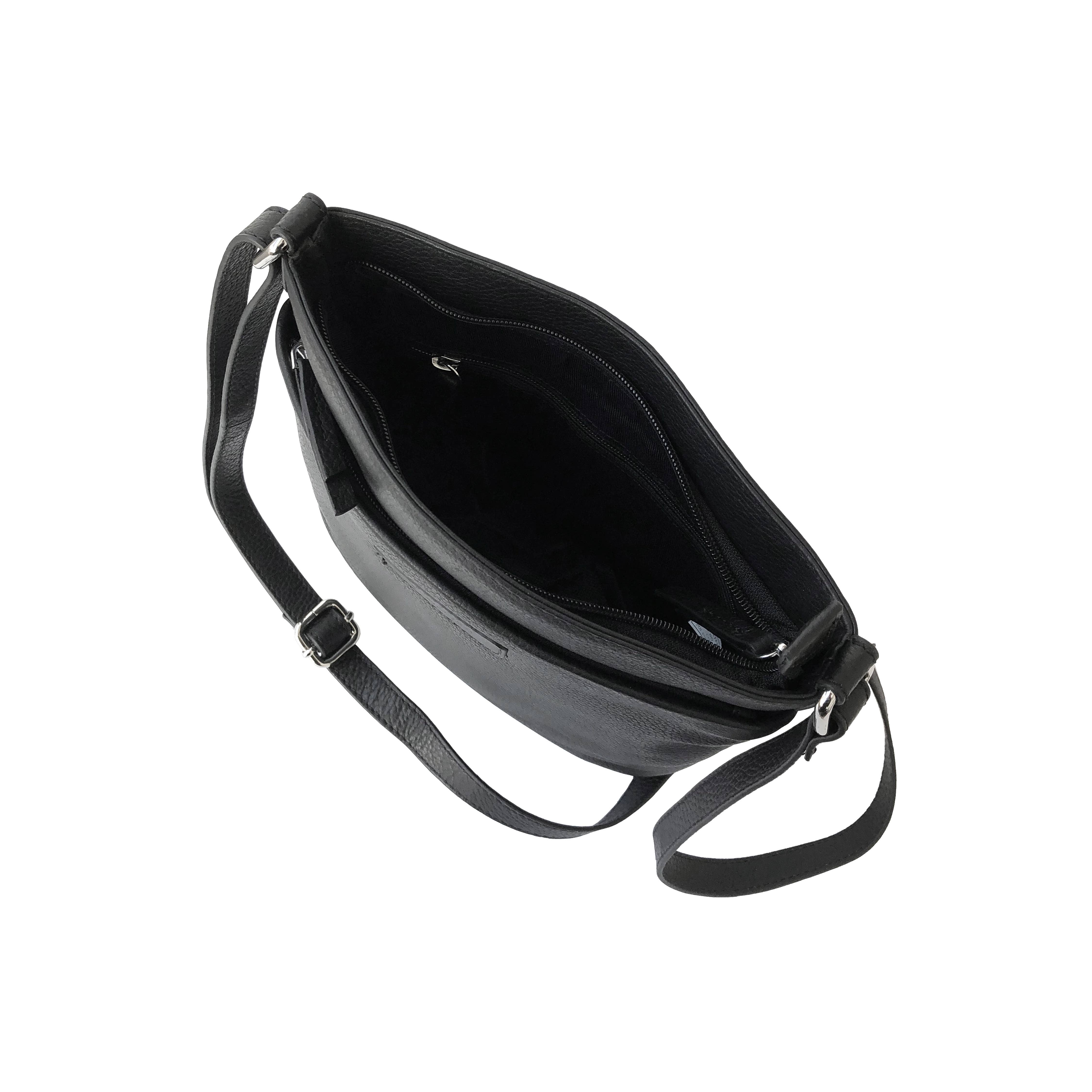 Club Rochelier - Wholesale Crossbody Bag - Women's - Ladies' Leather Top Zipper Crossbody Bag4