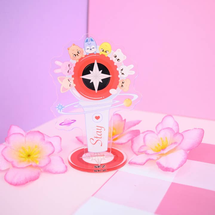 Kawineko – wholesale Dekorativ statyett – Akrylställ Stay Stray Kids ljusstav skzoo kpop9