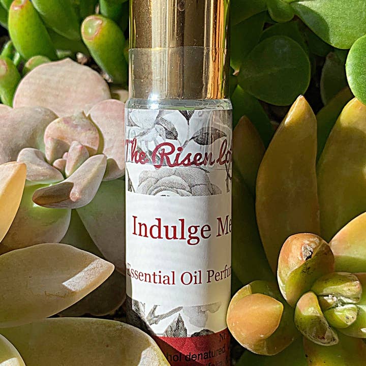 Indulge Me Essential Oil Perfume for wholesale by The Risen Lotus LLC