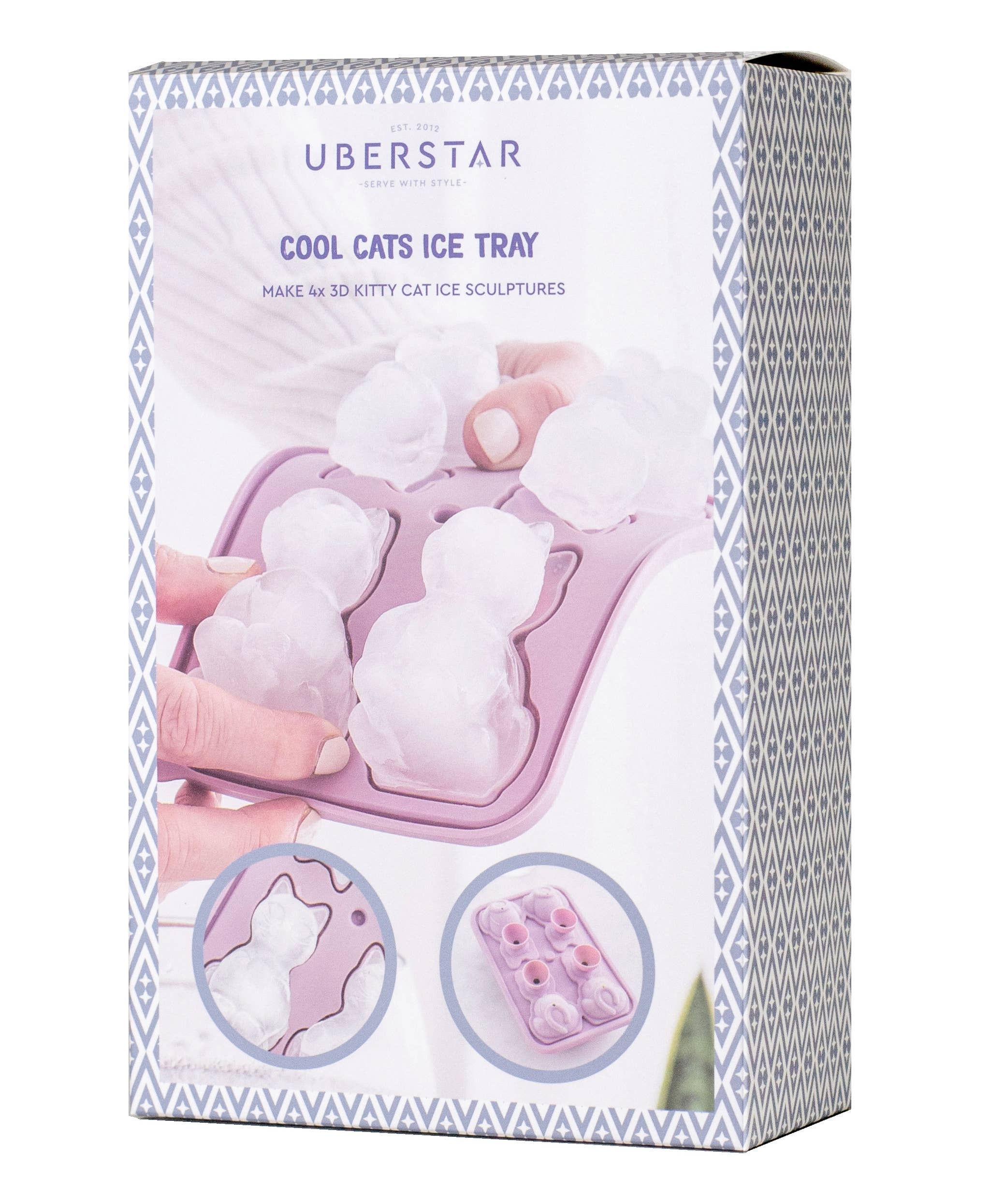 UBERSTAR - Wholesale Ice Tray/Mold - Silicone Cool Cat 3D Ice Cube Tray11