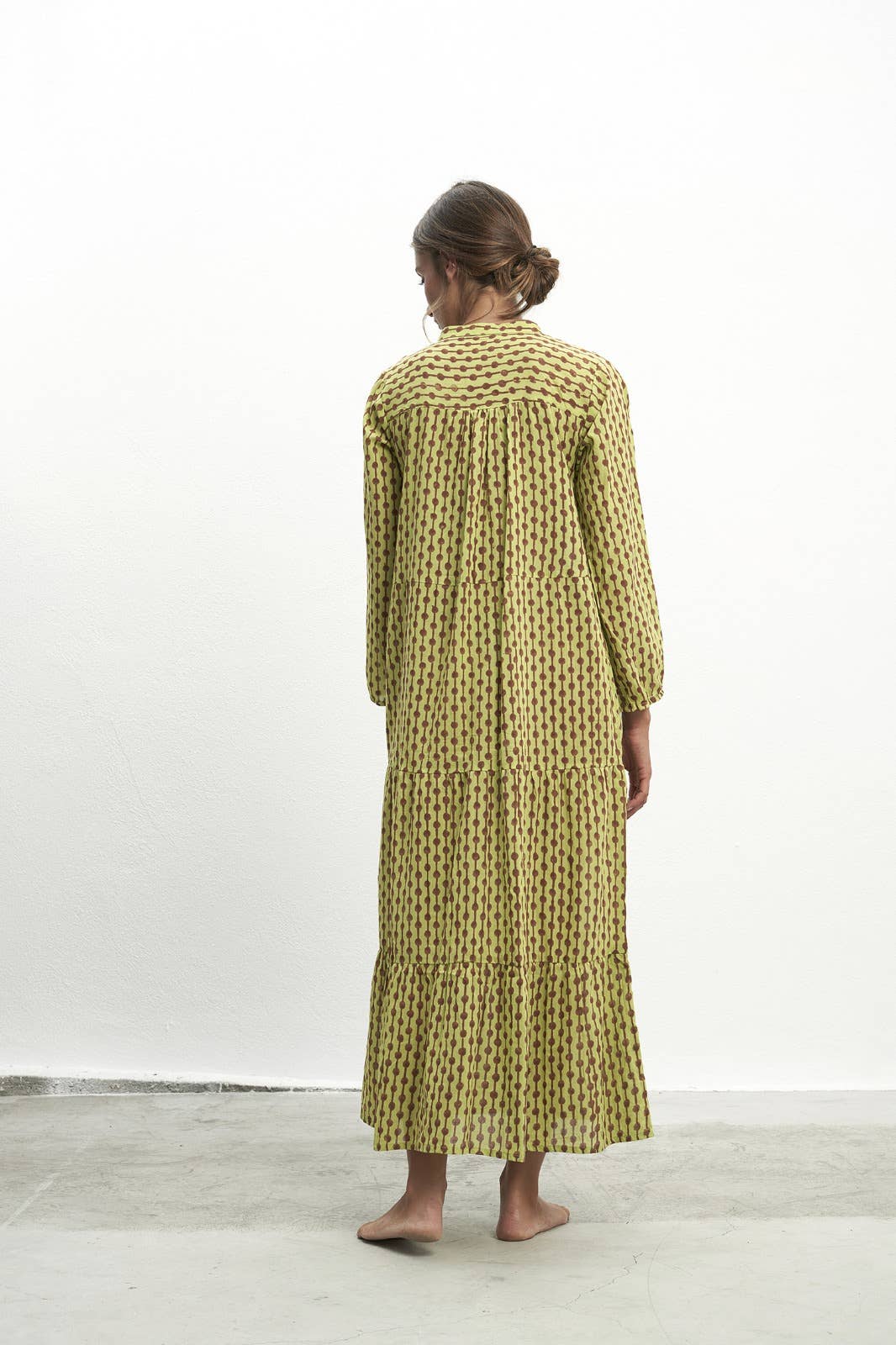 PAR&ESCALA - Wholesale Dress - Women's - CLEO GREEN DRESS2