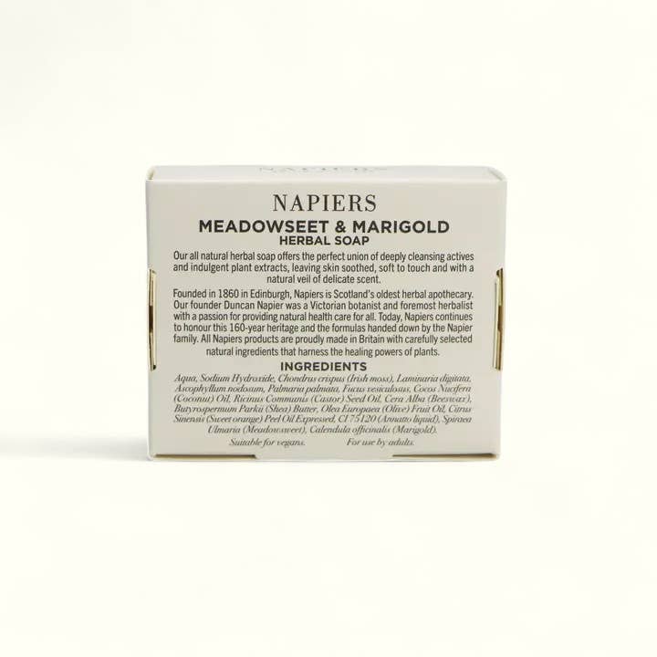 Napiers - Wholesale Bar Soap - Napiers Marigold & Meadowsweet Soap Bar2