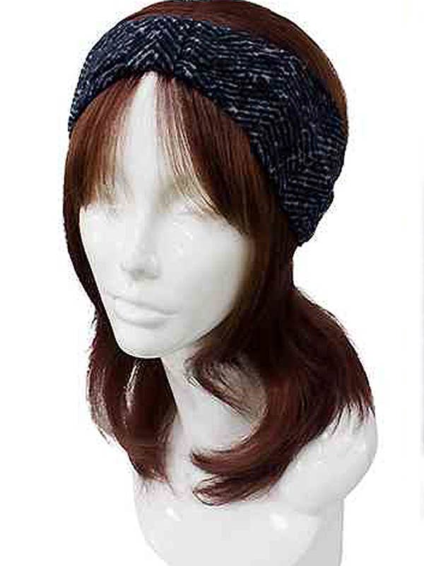 ( #151 ) ABSTRACT CHEVRON KNOT HEADBAND for wholesale by Jewelry Max