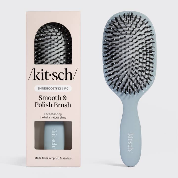 Smooth & Polish Brush in Haze Blue for wholesale by KITSCH