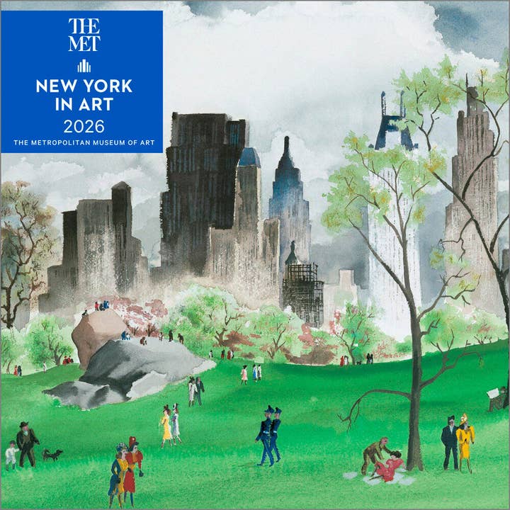 BrownTrout Publishers - Wholesale Calendar - New York in Art 2026 Wall Calendar