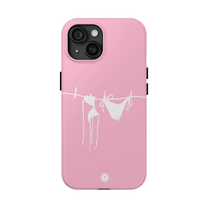 Light Pink Bikini Phone Case for wholesale by Thursday’s Child Creative Studio