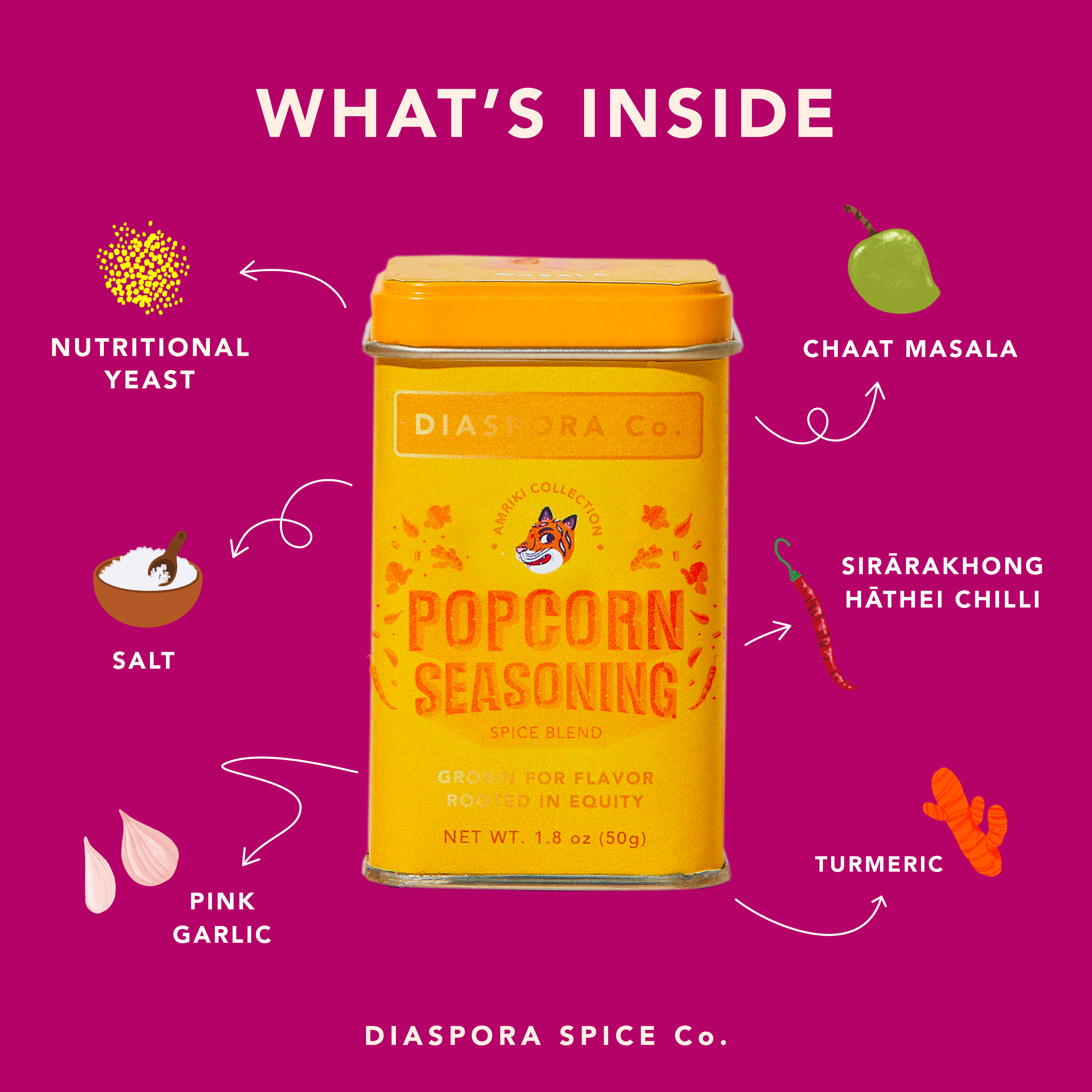 Diaspora Spice Co. - Wholesale Popcorn - Popcorn Seasoning (Spice Blend) - For Snacking1