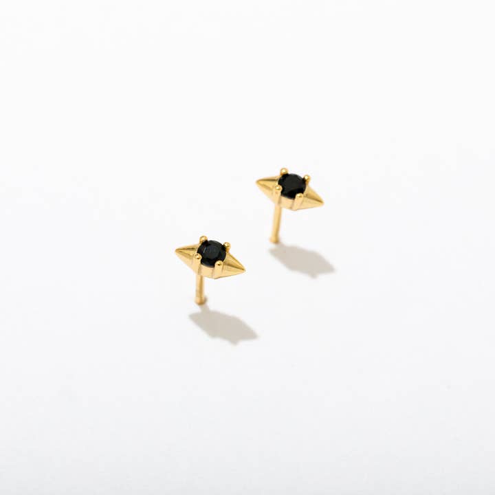 Larissa Loden - Venta al por mayor Pendientes de botón/aretes de poste - Pendientes de botón chapados en oro de 14k o plata - En oferta🤑