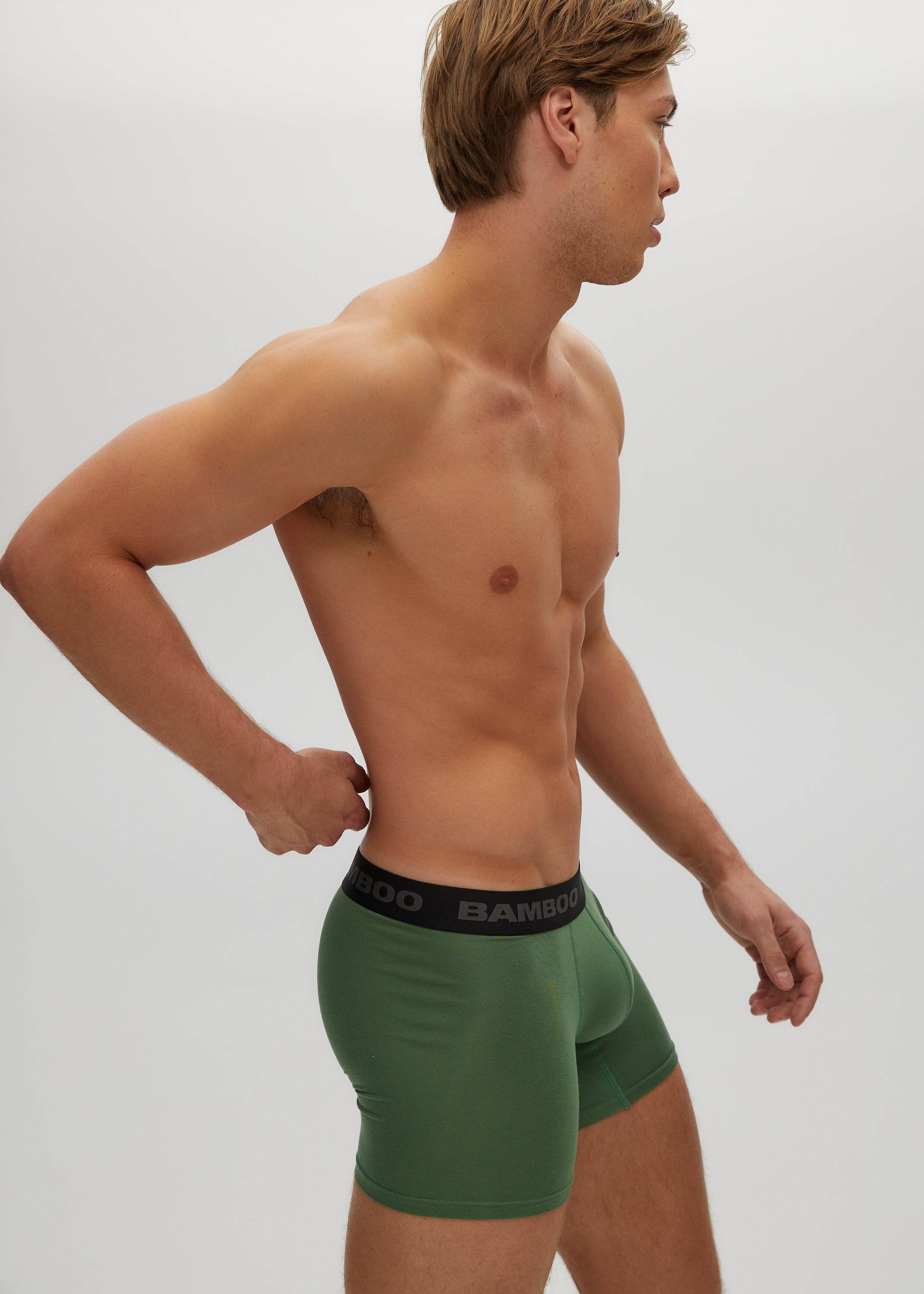 Bamboo Underwear - Wholesale Underwear - Men's - Men's Boxer 4"6
