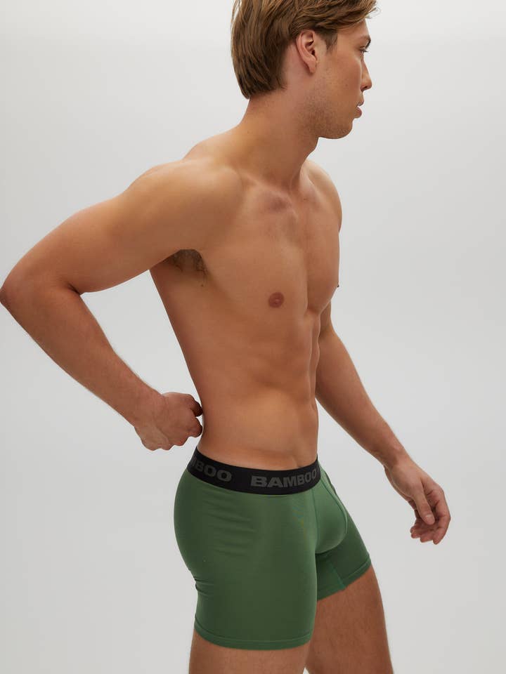 Bamboo Underwear - Wholesale Underwear - Men's - Men's Boxer 4"6