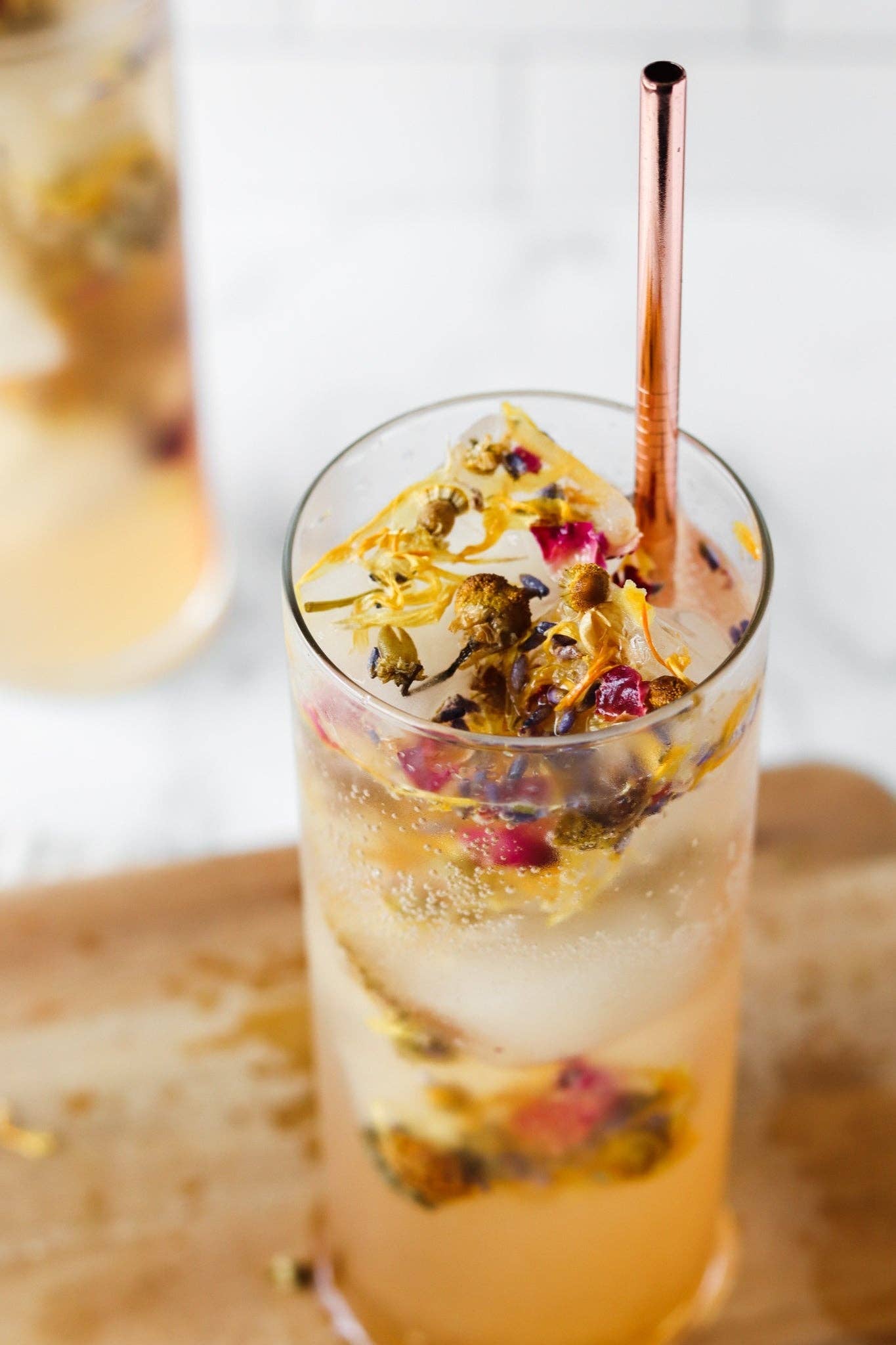 Farmhouse Teas - Wholesale Loose Tea - Rose Garden Repose | Herbal Loose Leaf Tea3