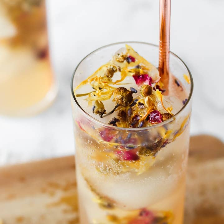 Farmhouse Teas - Wholesale Loose Tea - Rose Garden Repose | Herbal Loose Leaf Tea3