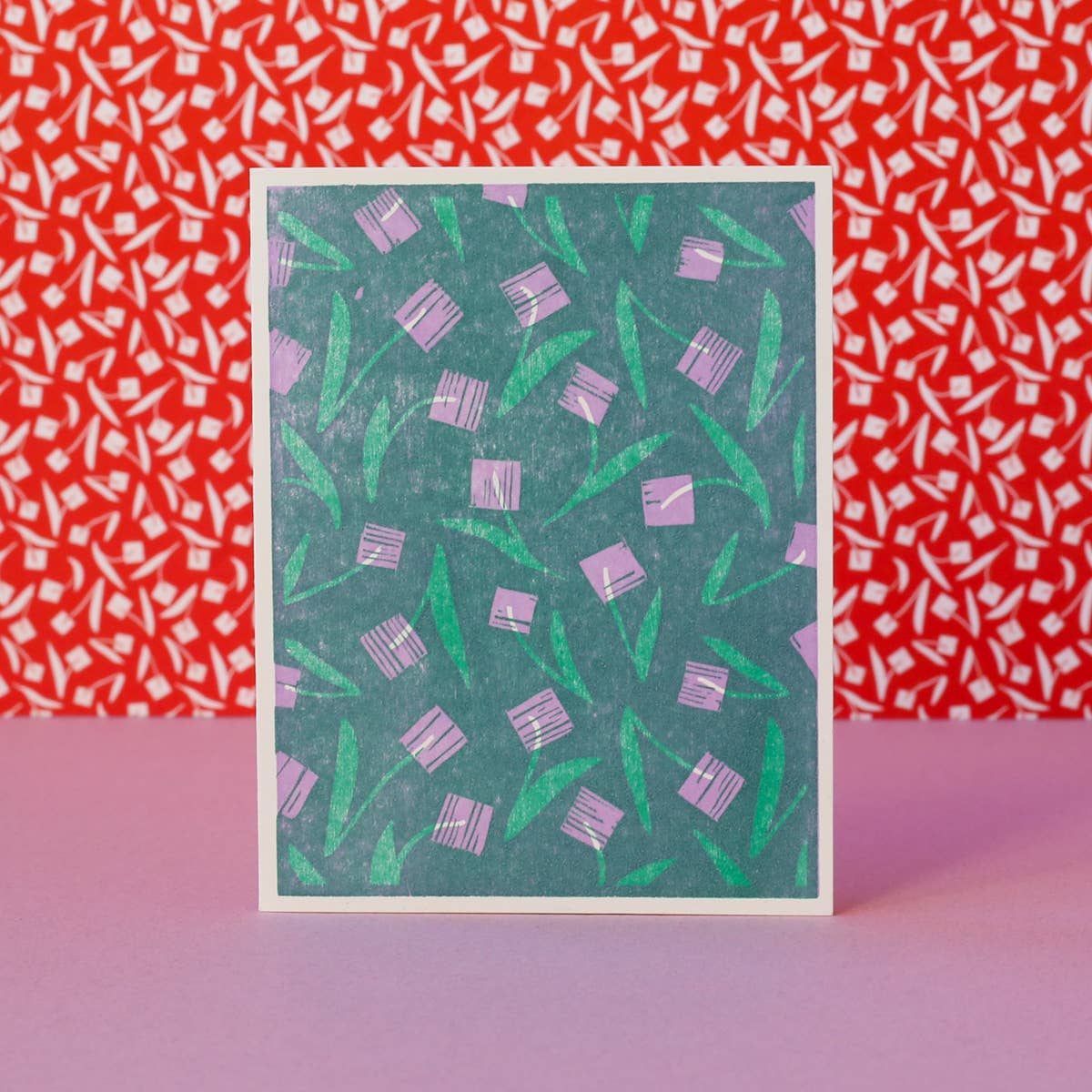 Heartell Press - Wholesale Stationery/Notecard Set - Geoflorals Assorted Cards Letterpress Set5