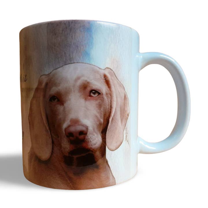 Weimaraner Dog Mug for wholesale by Rockways Designs