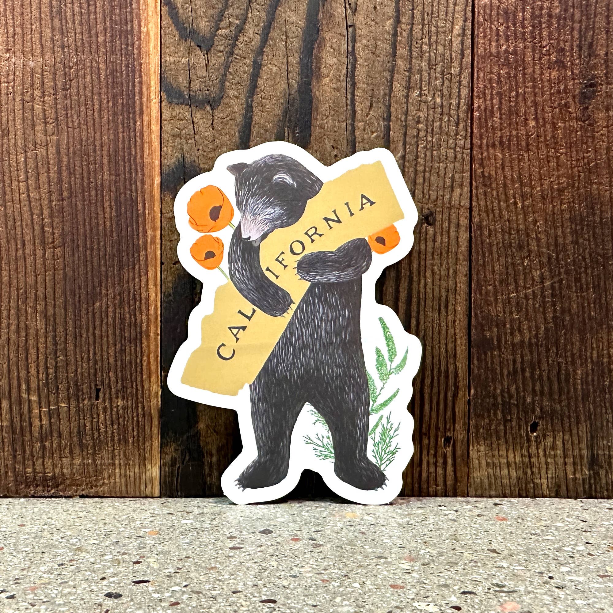 Local Notion - Wholesale Sticker - California Bear Hug Sticker0