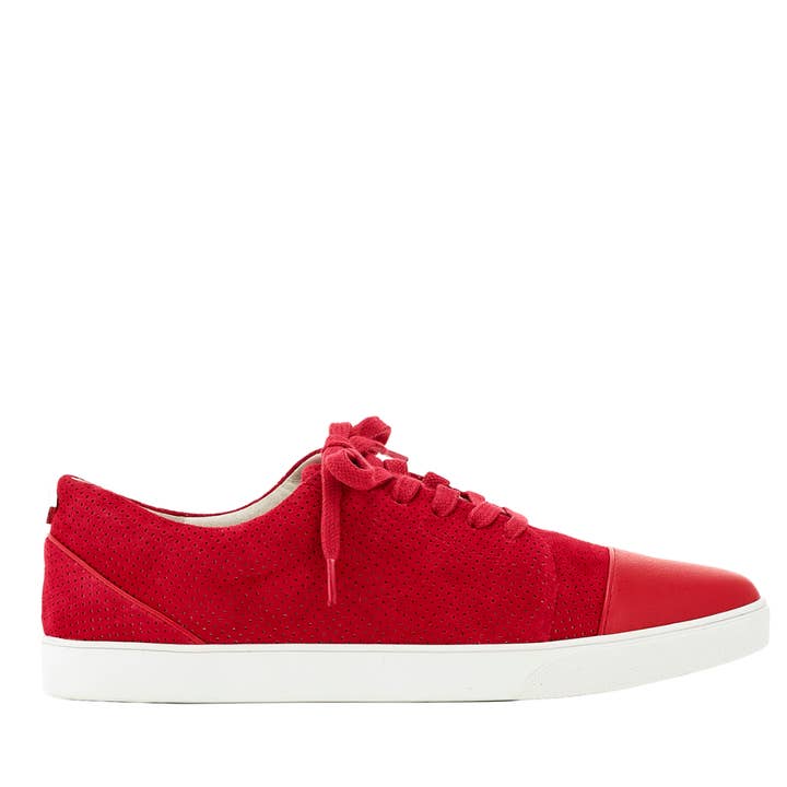 The Weekender - Red Suede for wholesale by Cocktail Sneakers