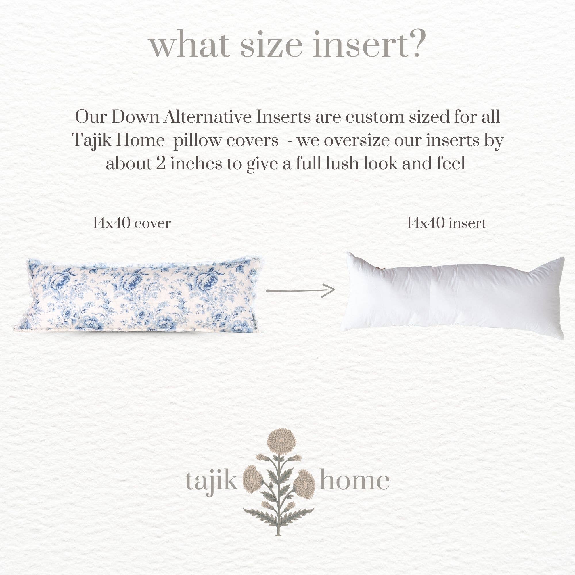 Tajik  Home  LLC - Wholesale Pillow Insert - Down Alternative Pillow Inserts - Made in Massachusetts10