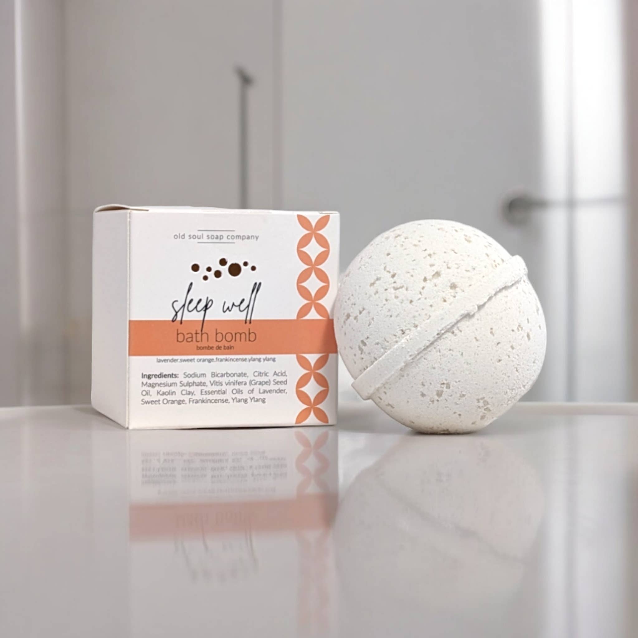 Old Soul Soap Company Inc. - Wholesale Bath Bomb/Fizz - Sleep Well Bath Bomb