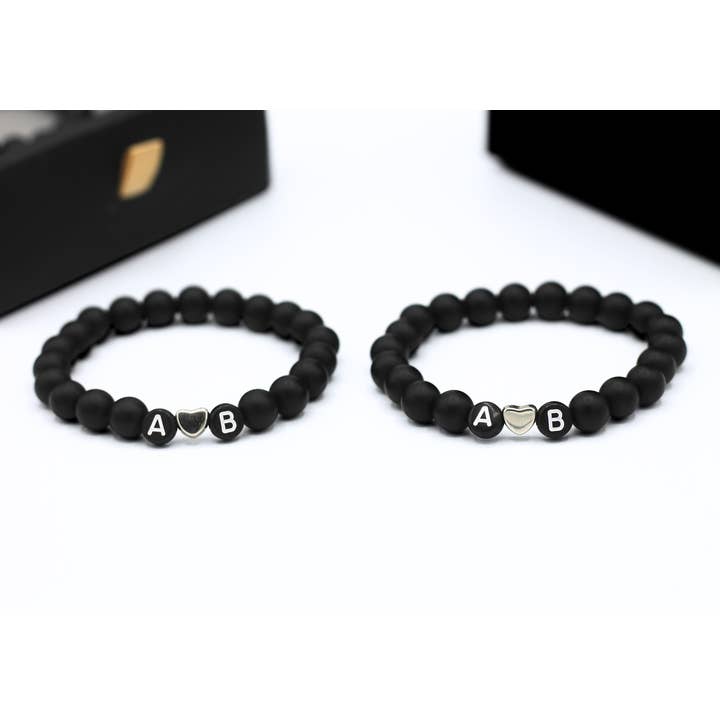 HAYSTYLE - Wholesale Beaded Bracelet - Alphabet Partner Bracelet - Couple Bracelet1