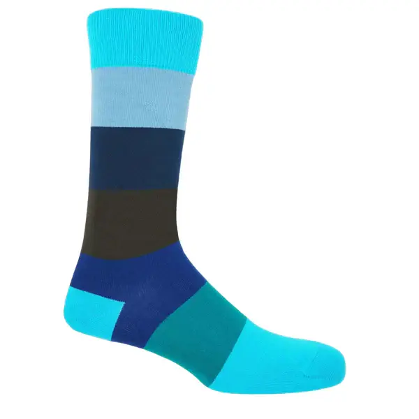 Peper Harow Socks – wholesale Socks – Men's – Block Stripe Men's premium Socks5