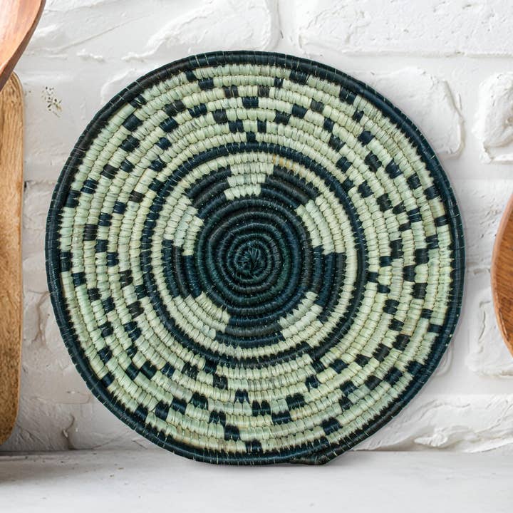 Handwoven Bowl Basket - Southwestern Basket - 8 inch dia for wholesale by ArtisanalEmporiumLLC