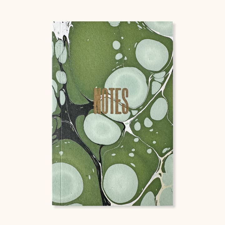 Sukie – wholesale Anteckningsbok – Marmorerad Anteckningsbok Grön0