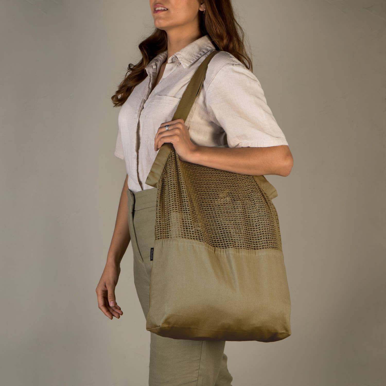 Danica Heirloom - Wholesale Grocery/Shopping Bag - Olive Branch Mercado Tote Bag1