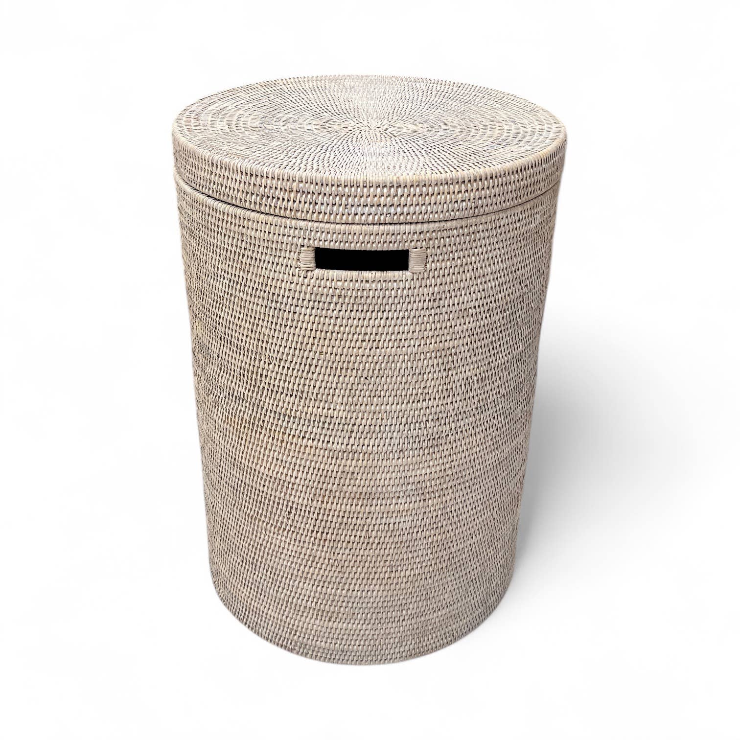 Matahari - Vente Corbeille à linge - Panier à linge rond (petit) - 14x20'H3